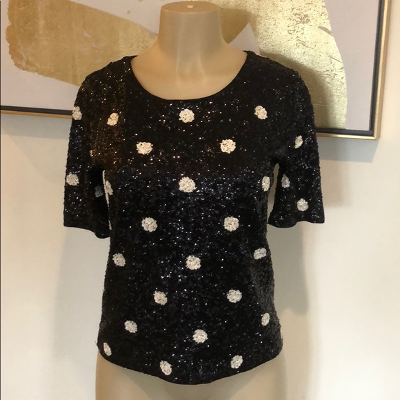 J. Crew Tops - J Crew Sequin Blouse